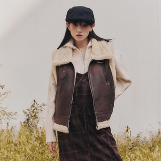 MIXXO 女款麻花拉鍊開襟衫