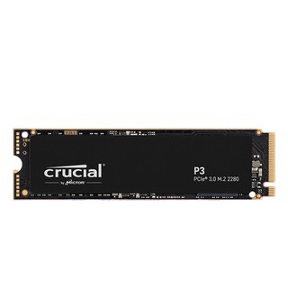 Micron 美光 crucial PCIe M.2 SSD, Crucial P3, 2TB, 1個