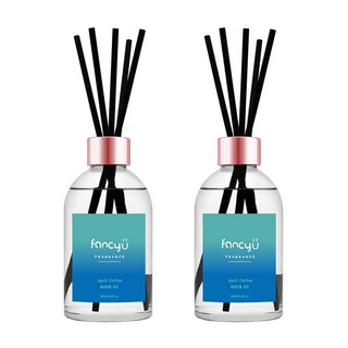 Fancy U 漸層室內擴香瓶 200ml 韓國原裝進口, 四月棉香, 2件