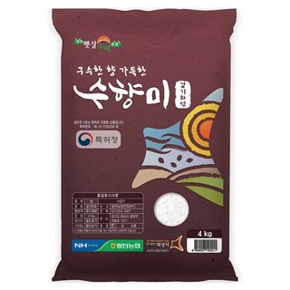 수향미 골든퀸 3호 백미, 특, 4kg, 1개