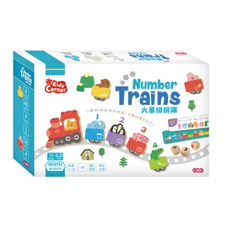 Kids' Corner 火車排排隊 Set Number Trains, 1組, multi-color