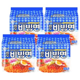 paldo 八道 香辣冷拌麵 韓國乾拌麵 蘋果汁添加, 20包