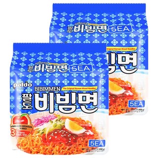 paldo 八道 香辣冷拌麵 韓國乾拌麵 蘋果汁添加, 10包