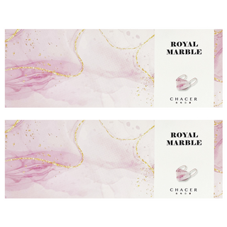 CHACER 佳和口罩 成人4D立體醫用口罩, 漾粉流金, 5片, 2盒