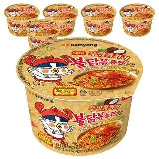 Buldak Ramen 泰式咖哩炒蟹風味大杯麵 105g, 6個