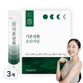 생활약속 기분전환 오리지널, 80g, 3개