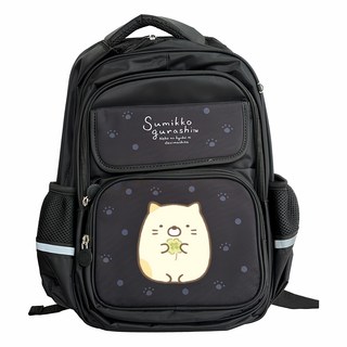 Sumikkogurashi 角落生物 角落小夥伴 造型翻蓋大童書包, 貓咪, 大童