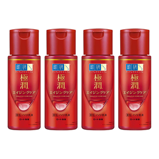 HADALABO 肌研 極潤抗皺緊實高機能乳液, 140ml, 4瓶