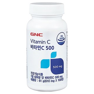GNC 비타민 C500, 100정, 1개