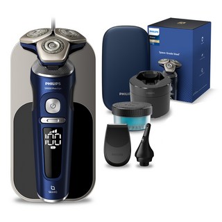 필립스 SkinIQ 9000 프레스티지 전기면도기, SP9886/36, 아드리아틱블루