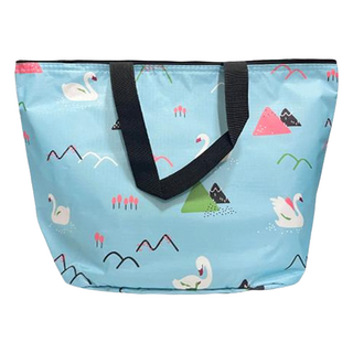 Little Pink Rabbit 粉彩小兔 花紋保冰購物袋, 顏色隨機, 1個