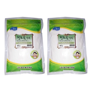 藍銀清白粉, 400g, 2個