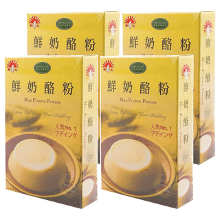 新光洋菜 鮮奶酪粉，6份, 100g, 4盒