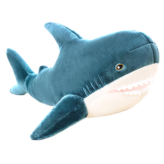 鯊魚抱枕 PP棉材質, 中(80cm)