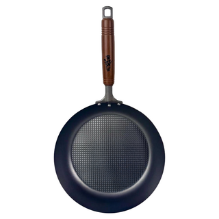 日本 Summit 燕鐵器系列 窒化鐵鍋 壓紋平底鍋 IH爐適用, 26cm, 1個