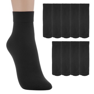 BASE ALPHA ESSENTIALS 防透膚 150D 多功能踝襪 10雙