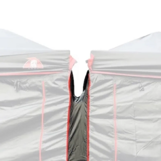 ARES 戰神客廳帳專用配件 連接布, 黑色