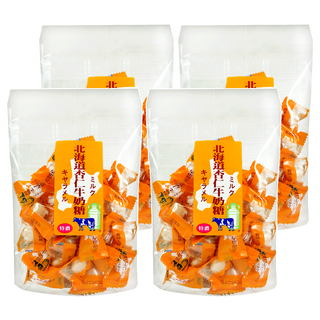 家和北海道 杏仁牛奶糖, 100g, 4袋