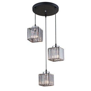 Honey Comb 水晶餐吊燈 YP80-894-103 餐廳燈飾 蜂巢造型 三燈設計 簡約風格, 1入