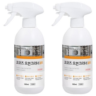 코코즈 오븐크리너 골드, 500ml, 2개