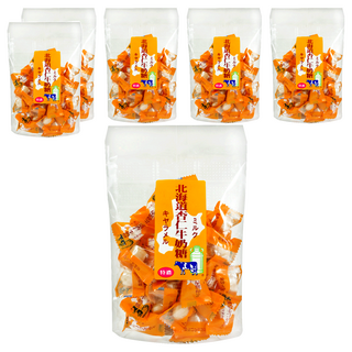 家和北海道 杏仁牛奶糖, 100g, 6袋