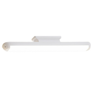 收納部屋 LED 智能學習燈 可充電 3色調光 24cm, 白色