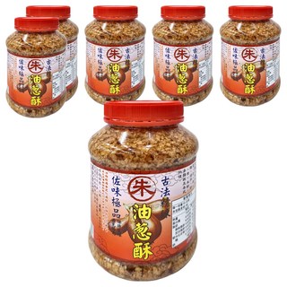 朱記餡餅粥 古法精緻油蔥酥, 600g, 6瓶