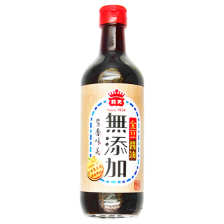 義美 全豆無添加醬油, 420ml, 1瓶