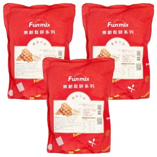 樂創 雞蛋仔粉, 鬆餅系列, 1kg, 3包