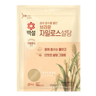 白雪甜味糖木糖醇紅糖, 1kg, 1個