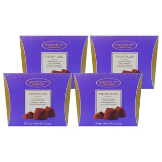 Hamlet Excelcium松露巧克力 杏仁香, 4盒, 150g