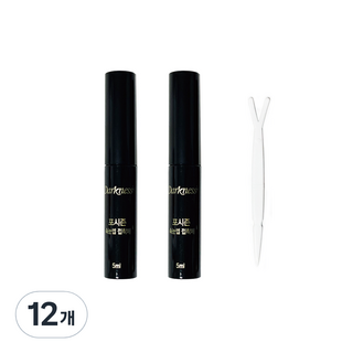 Darkness 四季假睫毛膠水 5ml, 黑色, 12個