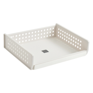 GINI DIY組合式收納整理架 L/台灣設計製造, 象牙白, 1個