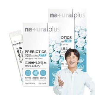 naturalplus 果寡糖益生菌粉隨身包, 2盒, 150g