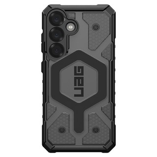 UAG galaxy s25 磁吸耐衝擊經典保護殼 軍規防摔 磁吸充電 手機保護殼, 透黑色 + 黑圈