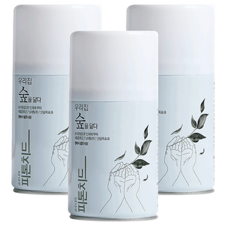 순수니아 피톤치드 원터치캔 탈취제, 295ml, 3개