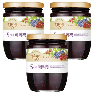 Bokumjari 綜合莓果醬, 350g, 3罐