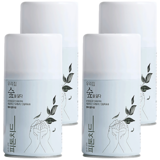 순수니아 피톤치드 원터치캔 탈취제, 295ml, 4개