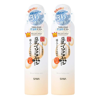 SANA 莎娜 豆乳美肌保濕超細微噴霧化妝水, 2瓶, 150g