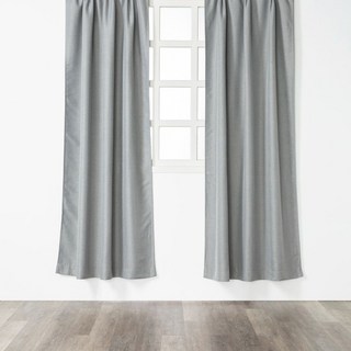 CasaBella美麗家居 全遮光窗簾 120 x 70cm 暖灰 簡約現代風格