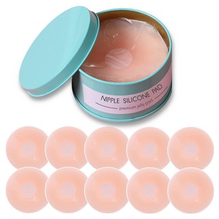 優質薄款隱形胸貼 10枚入, 1組