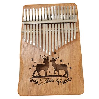 CASA COZY 17音桃花心木卡林巴琴, 1個