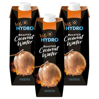 Vita HYDRO 火烤純椰子水, 1L, 3瓶