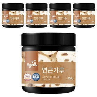 Tojongherb 蓮藕粉, 300g, 5個