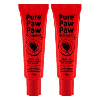 Pure Paw Paw 台灣公司貨 澳洲神奇萬用木瓜霜, 經典原味, 15g, 2條, 2件