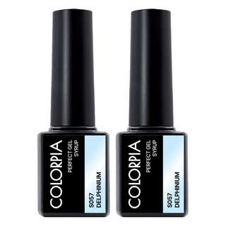 Colorpia 一步式糖漿凝膠美甲, 2個, S057 翠雀花, 6g