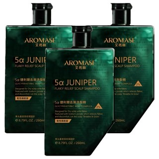 AROMASE 艾瑪絲 5α 捷利爾去屑洗髮精(2%)/乾性頭皮屑, 3件, 260ml