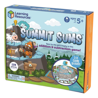 Learning Resources 數學登山挑戰賽, 1盒, 混和顏色