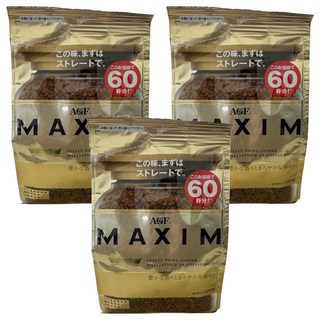 AGF MAXIM 箴言金袋咖啡, 3包, 120g, 1入
