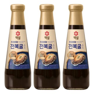 CJ BEKSUL 白雪 優質鮑魚蠔油, 350g, 3個